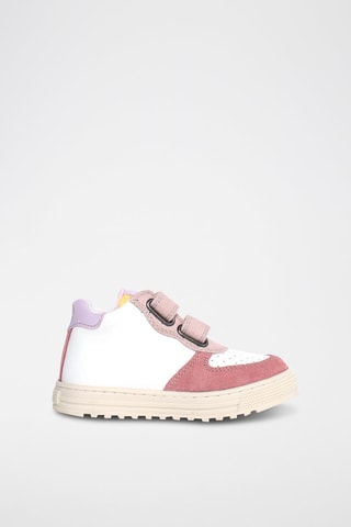 Zapatillas altas de piel Hess - Blanco