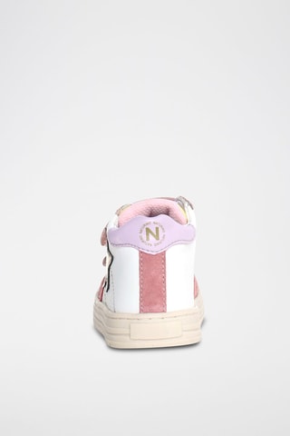 Zapatillas altas de piel Hess - Blanco