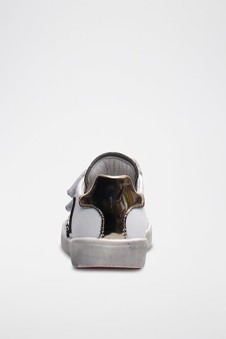 Zapatillas de piel - Blanco