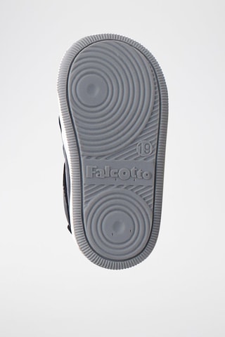 Zapatillas de piel - 
Negro