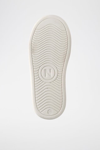 Zapatillas de piel - 
Negro