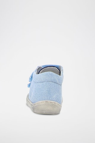 Zapatillas altas de nobuk - Azul