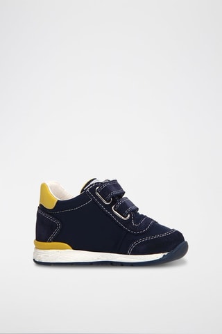 Zapatillas de piel - 
Azul