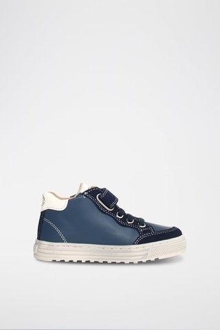 Zapatillas de piel Penshaw - Azul marino