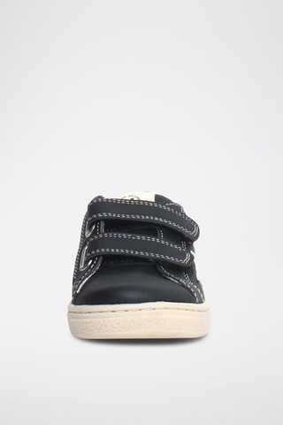 Zapatillas de piel Pinn - Negro