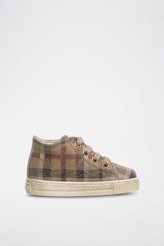 Zapatillas de piel - Beige