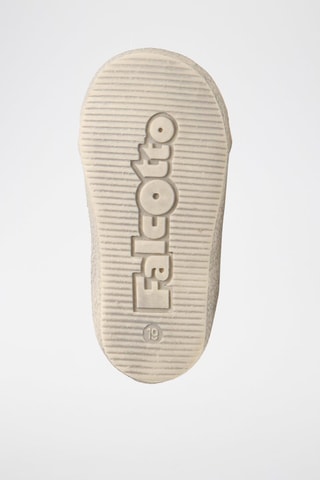 Zapatillas de piel - Blanco