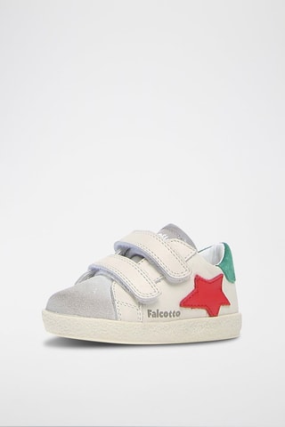 Zapatillas de piel - Blanco