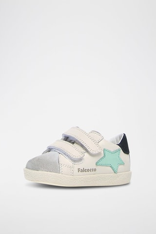 Zapatillas de piel - Blanco