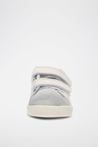 Zapatillas de piel - Blanco