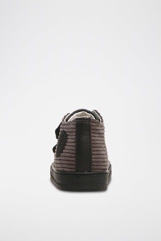 Zapatillas de piel Michael - Antracita y negro