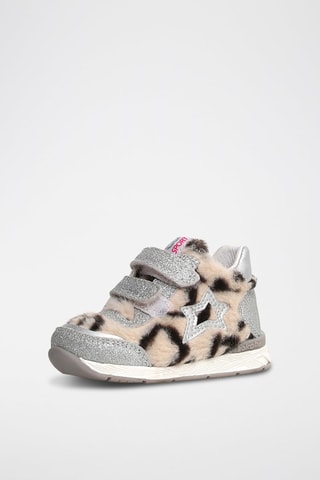 Zapatillas de pelo New Ferdi - Plateado