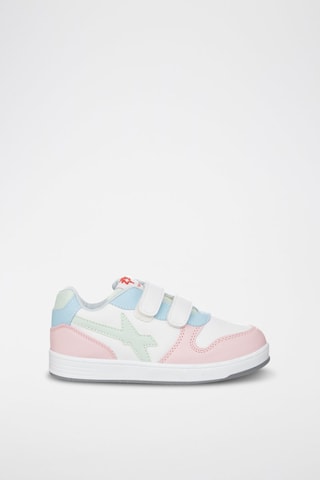 Zapatillas - Blanco y celeste