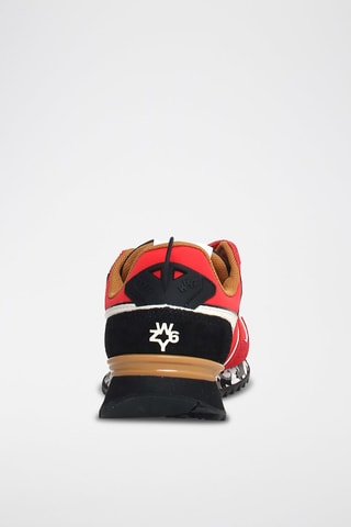 Zapatillas de nobuk - Rojo