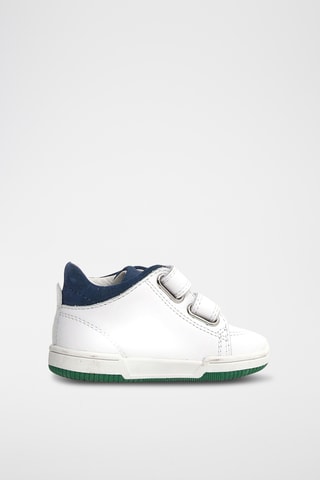 Zapatillas de piel - Blanco