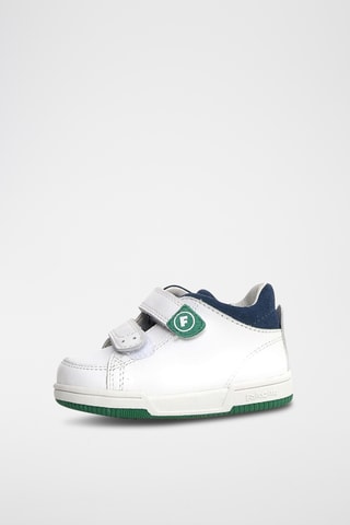 Zapatillas de piel - Blanco