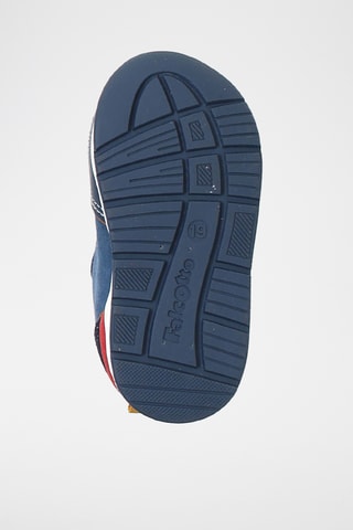 Zapatillas de piel - Azul