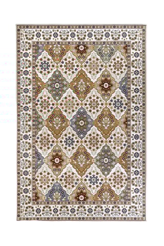 Alfombra - Blanco y rojo