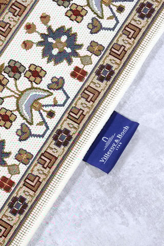 Alfombra - Blanco y rojo