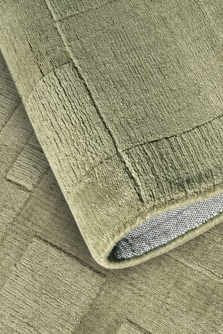 Alfombra de lana - Verde oscuro