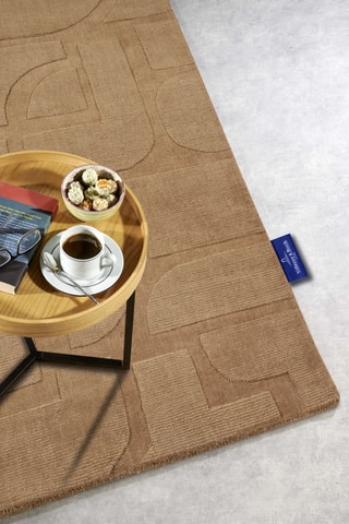 Alfombra de lana - Marrón