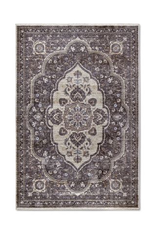 Alfombra - Azul y beige