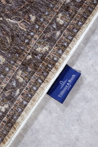 Alfombra - Azul y beige