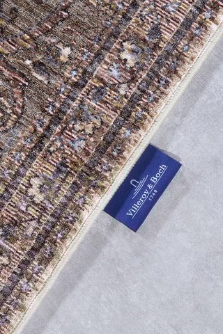 Alfombra - Rojo y beige