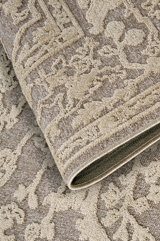 Alfombra - Gris oscuro y beige