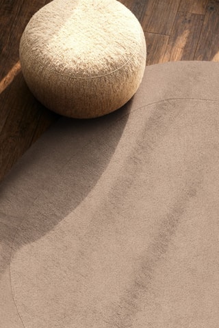 Alfombra de lana - Beige