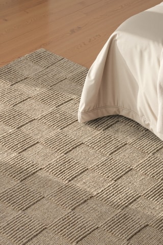 Alfombra de lana - Beige