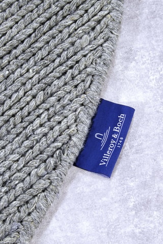 Alfombra de lana - Plateado