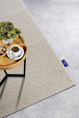 Alfombra de lana - Beige claro