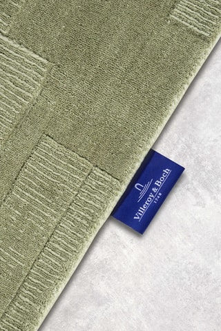 Alfombra de lana - Verde oscuro