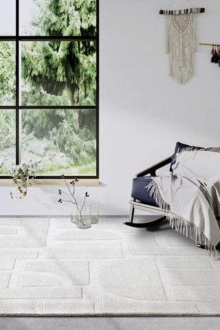 Alfombra de lana - Crudo