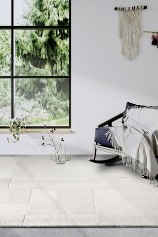 Alfombra de lana - Crudo