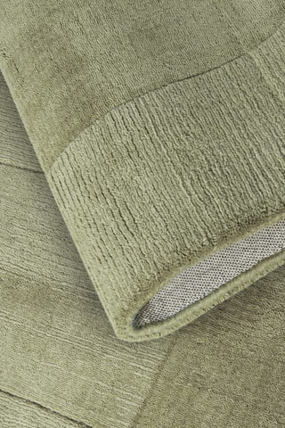 Alfombra de lana - Verde oscuro