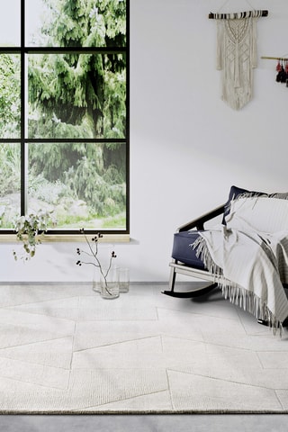 Alfombra de lana - Crudo