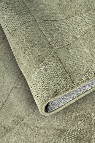 Alfombra de lana - Verde oscuro