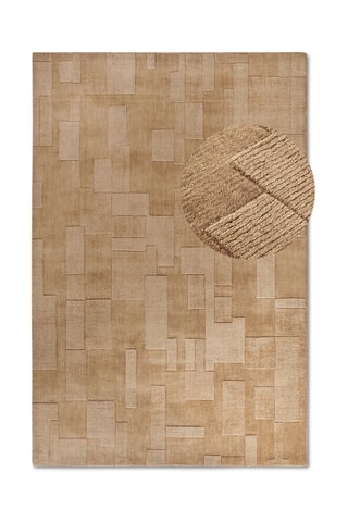 Alfombra de lana - Beige