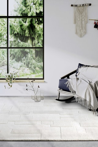 Alfombra de lana - Crudo