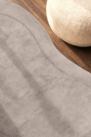 Alfombra de lana - Gris