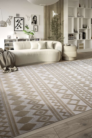 Alfombra - Crudo y beige