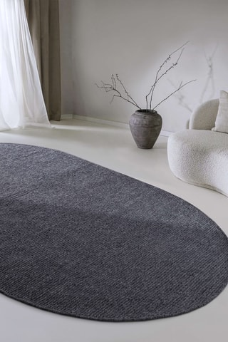 Alfombra de lana - Antracita