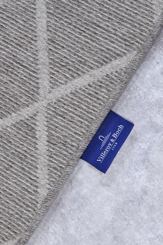 Alfombra de lana - Beige y marrón