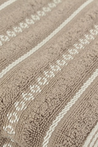 2 toallas de mano Bombeli - Beige - 50 x 90 cm