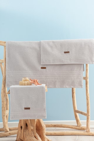 3 toallas Wellness - Gris