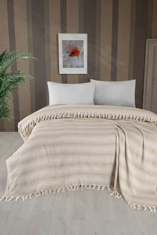 Colcha Milo - Beige - 200 x 230 cm