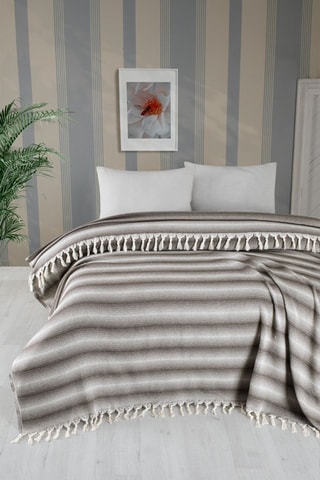 Colcha Milo - Marrón - 200 x 230 cm