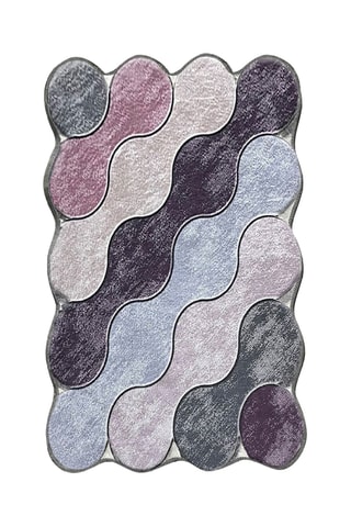 Alfombra de baño - Violeta - 70 x 120 cm